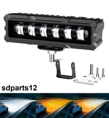 15,5cm Barra LED Fuoristrada 7D Faro Supplementare Profondita Auto 40W - Immagine 1 di 4