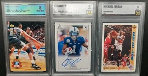 Graded sports cards lot Shaq, Jordan, Hamler Autograph 3 Card Bundle  - Picture 1 of 3