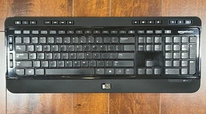 Amazon Basics Wireless Keyboard Full Size, US Layout (QWERTY) - Picture 1 of 10