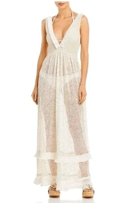 RAMY BROOK New York Gessie 连衣裙/游泳遮瑕大号二手状况完好。         OC — 第 1/4 张图片