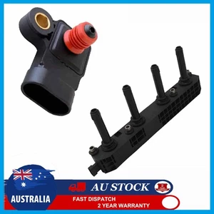 IGNITION COIL PACK & MAP SENSOR For HOLDEN VIVA JF 1.8L F18D3 4cyl 2005-2009 AU - Picture 1 of 11