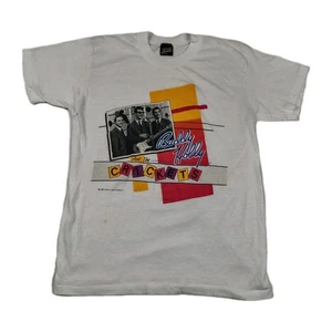 Buddy Holly The Crickets TShirt Large Single Stitch Band weiß Vintage 80er - Bild 1 von 17