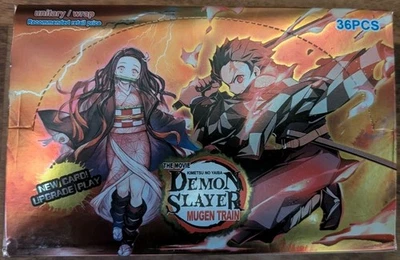 Demon Slayer: Kimetsu No Yaiba Mugen Train Trading Card Game, 36 Packs, 180pcs - Image 1 of 3