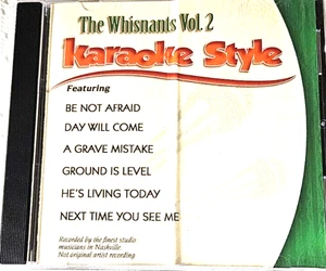 The Whisnants vol. 2  Christian karaoke style CD  - Picture 1 of 2