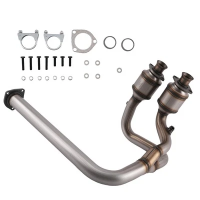 Convertidor catalítico de ajuste directo para Jeep Wrangler TJ 6 cilindros 4,0 L delantero 2000-2003 Foto 1 de 4