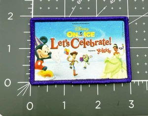 Disney On Ice Patch Let's Celebrate Yo Kids Mickey Woody Tiana Buzz - Picture 1 of 4