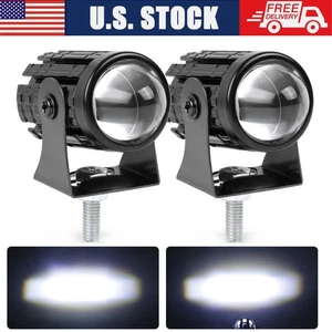 2x 24W White Mini LED Work Light Bar Fog Driving Spot Pods Off Road SUV Truck - Picture 1 of 11