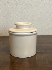 The Original Butter Bell Crock L. Tremain Ceramic Cream/white - Picture 1 of 4