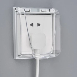 4 Pcs Switch Cover Toddler Child Waterproof Box Socket Outlet Port Protective - Picture 1 of 12
