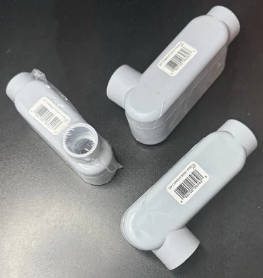 Cuerpo de salida de conducto Cantex, tú eliges la talla 1/2” o 3/4” LL o LR Foto 1 de 4