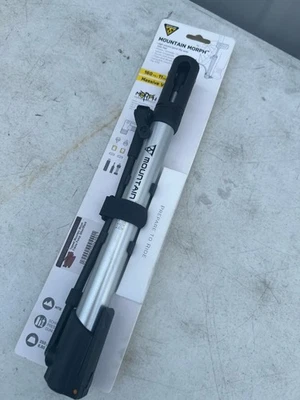 Topeak Mountain Morph Mini Pump Presta Schrader 160psi High Volume TMP-2 - Image 1 of 4