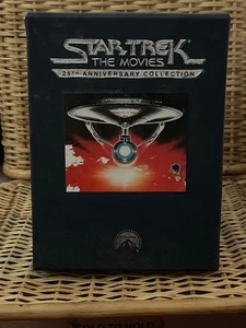 Star Trek The Movies 25th Anniversary Collection VHS Set, w/ Certificate - Picture 1 of 7