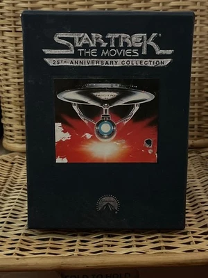 Star Trek The Movies 25th Anniversary Collection VHS Set, w/ Certificate - Image 1 of 4