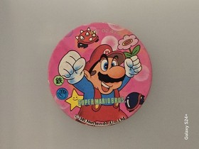 Retro Family Computer Nintendo Mario Famicom Round Menko 1985 Amada