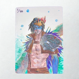 MTG Artist Proof Lie Setiawan / Token GARRUK, UNLEASHED English AP - Picture 1 of 2