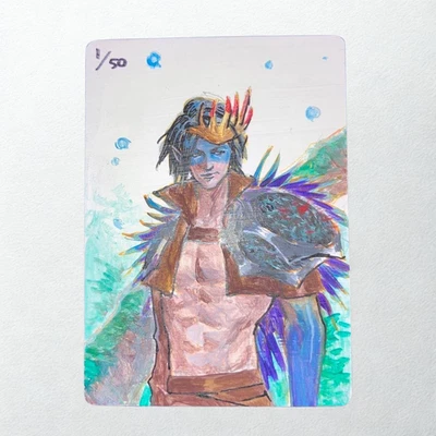 MTG Artist Proof Lie Setiawan / Token GARRUK, UNLEASHED English AP - Image 1 of 2