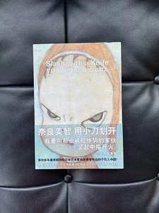 YOSHITOMO NARA Art SLASH WITH A KNIFE Illustration Book RARE Chinese Version 中文 - Picture 1 of 3