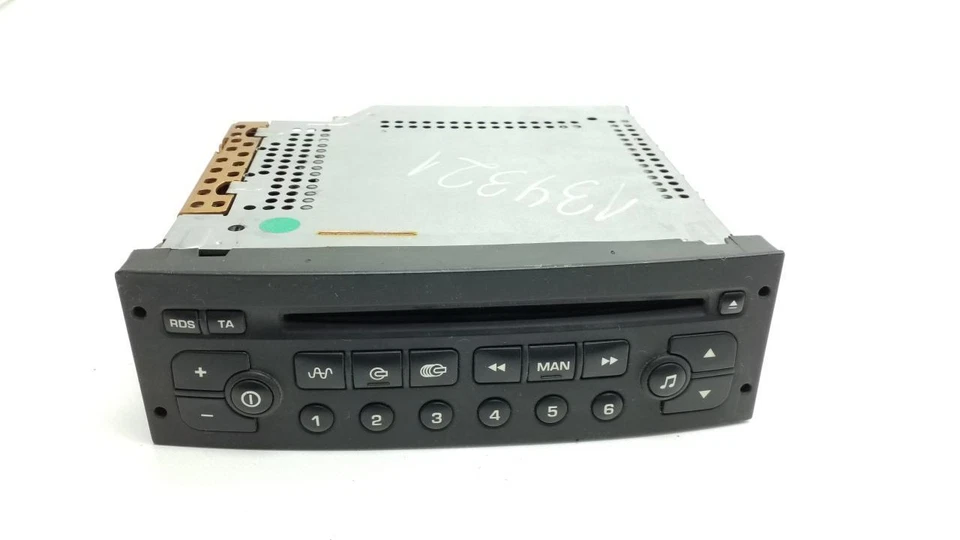 PEUGEOT 307 2001-2005 Radio Autoradio 96545978XT00 - Bild 1 von 4