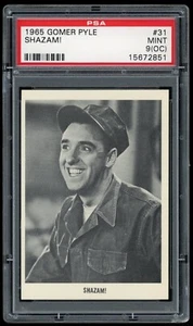 1965 Fleer Gomer Pyle USMC Card #31 Shazami PSA 9OC - Picture 1 of 2