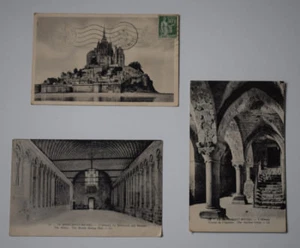 Mount St Michel Postkarte CPA Sleeve 50 1938 - Picture 1 of 1