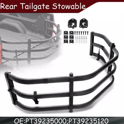 Rear Tailgate Stowable Bed Extender Kit for Toyota Tacoma 2005 2006-2022 Black Foto 1 de 4