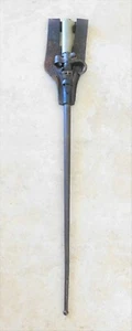WWI FRENCH MODEL 1886 LEBEL BAYONET SCABBARD FROG HOOKED QUILLION 20.5" Blade - Picture 1 of 17