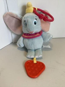 Juguete de peluche Disney Baby Dumbo Elephante con mordedor musical, oreja arrugada - Imagen 1 de 17