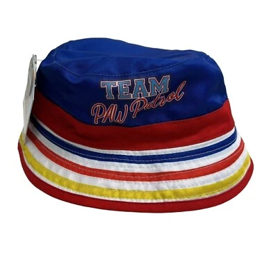 Paw Patrol Toddler Reversible Bucket Hat Blue Red One Size Fits Most Puppy Dog - Image 1 of 4