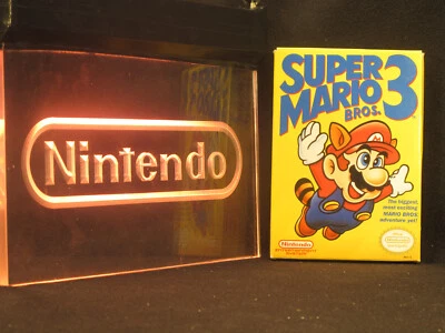 Nintendo NES Super Mario Bros 3 Complete in Original Box Good Condition - Image 1 of 4