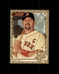 2019 Topps Allen and Ginter Gold Border #187 Jason Varitek (ref 165557) - Picture 1 of 2