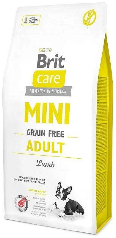 8595602520121 Brit Care Mini Grain Free Adult Lamb - Dry dog food - 7 kg Brit