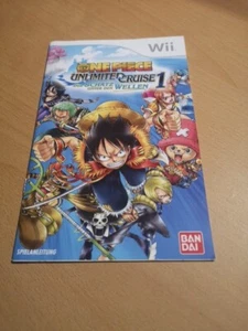 One Piece Unlimited Cruise 1 - Wii Spielanleitung Booklet Gebraucht - Bild 1 von 10