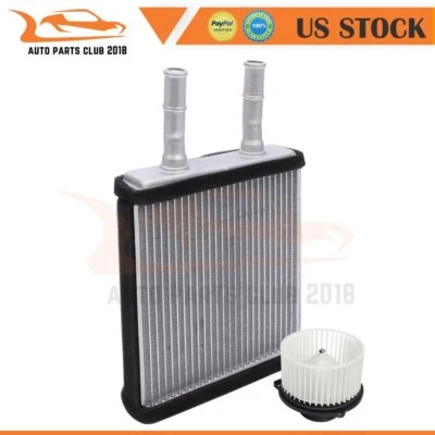 Fits 2003 2004-2006 Hyundai Accent HVAC Blower Motor & Heater Core matrix Kit Foto 1 de 4