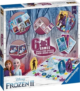 Disney Frozen II Childrens Board Game 6 in 1 Games Selection, Brand New Sealed - Picture 1 of 6
