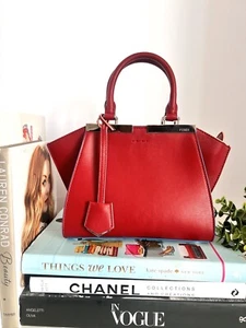 Fendi rojo oscuro mini 3 días - Imagen 1 de 22