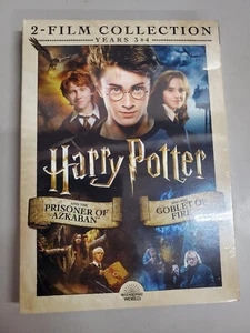 Harry Potter The Prisoner of Azkaban, The Goblet of Fire 2 film, NEW w/slipcover - Picture 1 of 2