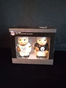 NFL Pittsburg Steelers Player Porcelain Salt and Pepper Shaker Set. - Picture 1 of 5