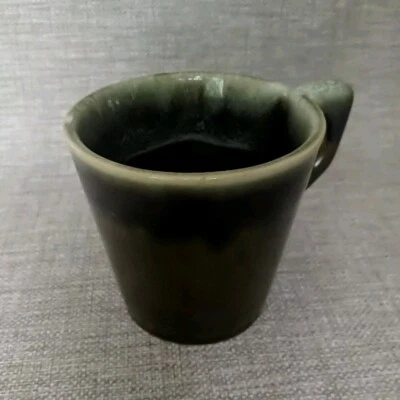 Taza de café de gres esmalte por goteo marrón gourmet Pfaltzgraff Foto 1 de 4