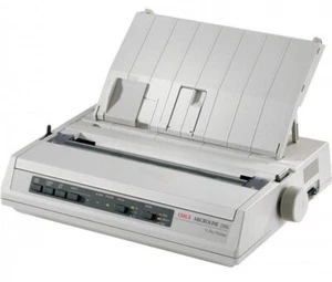 Oki Microline 280 Elite USB Parallel Dot Matrix Printer 01138603 REF W/WARRANTY - Picture 1 of 5