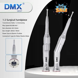 Dental 1:2 Osteotomy Handpiece Micro Contra Angle Surgical Straight Handpiece - Picture 1 of 21