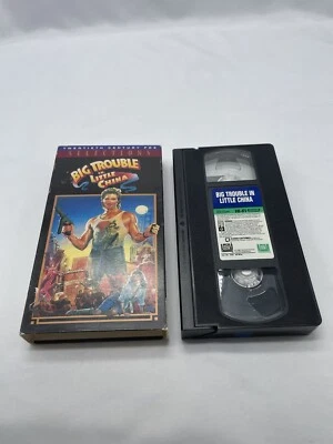 Big Trouble in Little China 1986 VHS  Kurt Russell John Carpenter Action - Image 1 of 4