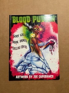 Blood Puddin' by Joe Capobianco Fantasy Tattoo Art Book Gory Gals NEW / MINT - Picture 1 of 2