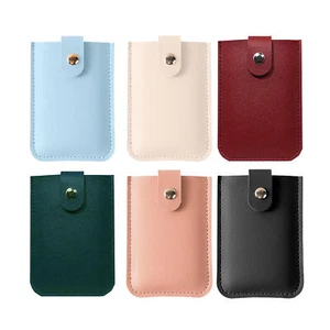 Pull out Credit Card Holder Wallet 6 Slots Portable Slim Credit Card Holder - Picture 1 of 18