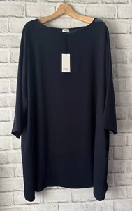 Vestido Minx talla 52 KALLIE A-Line Dark Blue azul oscuro NUEVO - Imagen 1 de 4