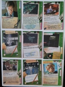 X Files 9 Karten Green Mulder Set. Möglicher Prototyp/Testset - Bild 1 von 2