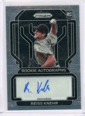 Reiss Knehr 2022 Panini Prizm Rookie Auto Padres - Image 1 of 2