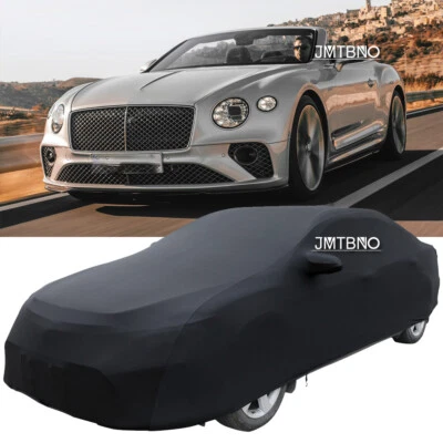 Cubierta completa de auto elástica satinada a prueba de polvo garaje interior para Bentley Continental GT Foto 1 de 4