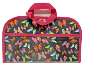 Filz Fantasien Schmetterlinge Reisetasche Board mit Griffen und 2 Seitentaschen - Bild 1 von 4