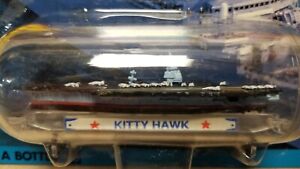 Micro Machines 7410 Ship In A Bottle #10 KITTY HAWK & SENATE LICENSE Plate