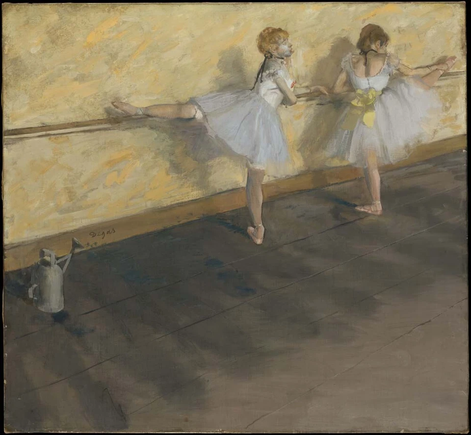 Edgar Degas - Dancers Practicing at the Barre (1877), A2 Print Poster - image 1 of 1